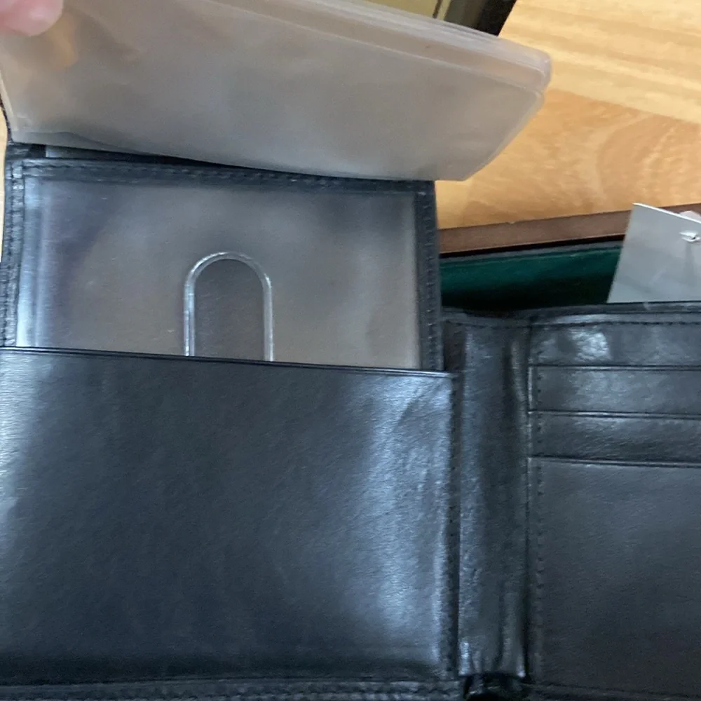 Rolfs Black Leather Wallet - Picture 3 of 5